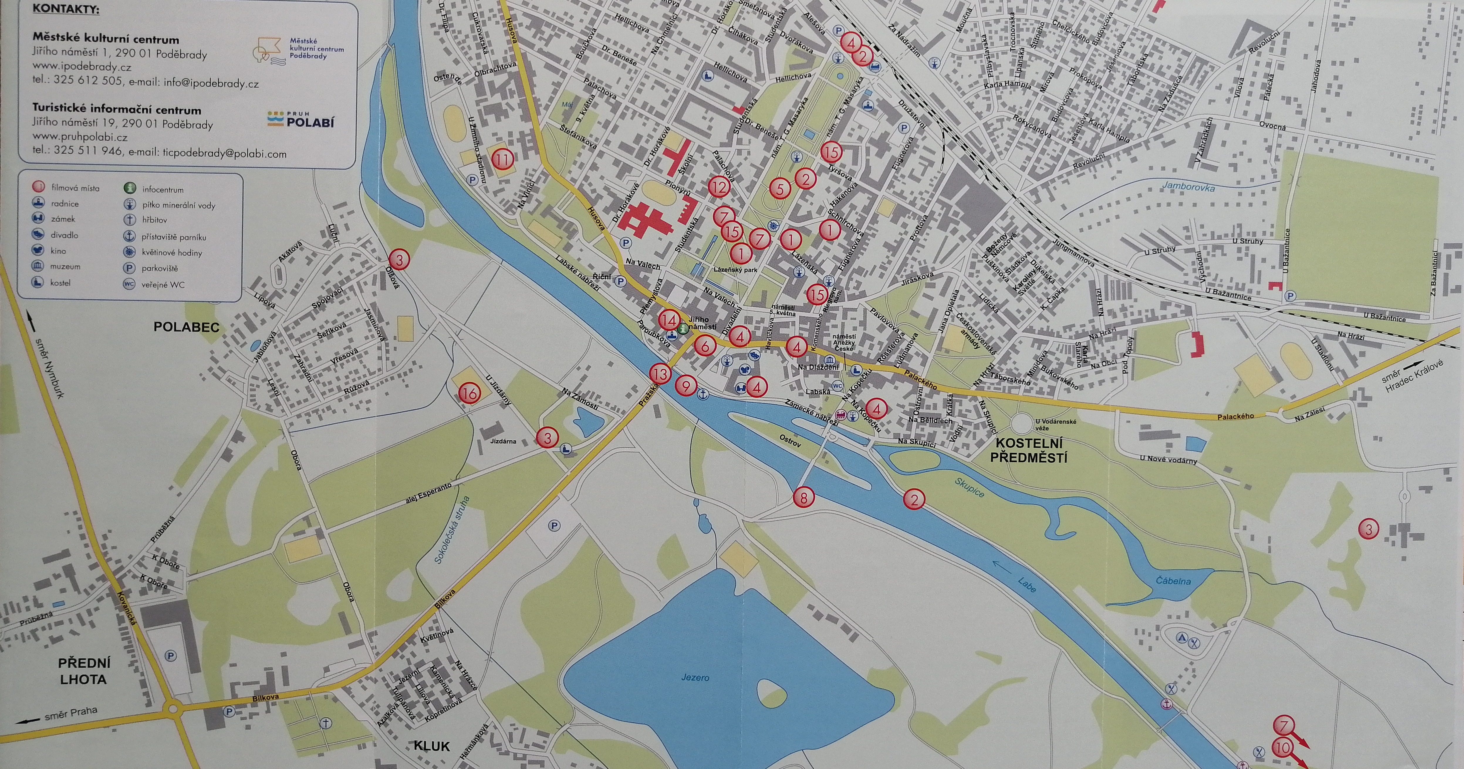 mapa filmového dění